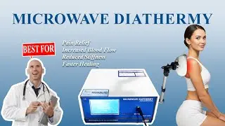 Microwave Diathermy Therapy Machine | Full Demo | How to Use, Programs & Benefits Explained