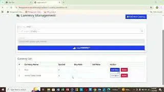 Step 1 &mdash; Set Up Currencies in Logonvoice FB | Forex Bureau System Tutorial