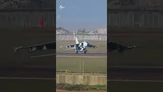 Chinese Air Force JH-7 Mounted missile takes off#aviation   #planespotting #chineseairforce #china