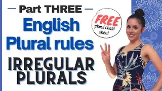English Plural Rules l Part 3 l Irregular Plurals l English Grammar