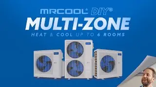 Heat and Cool Even MORE Rooms with MRCOOL&reg; DIY MultiZone