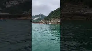 Sailing to Isla Santa Klara in San Sebastian - Donostia