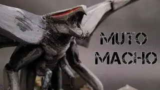 Cómo hacer al MUTO MACHO de plastilina Godzilla2014/How to make MUTO MACHO out of plasticine figure