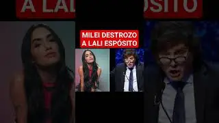 Milei Destrozo al Gobernador de la Rioja y a Lali Esp&oacute;sito #argentina #milei #presidente #lali