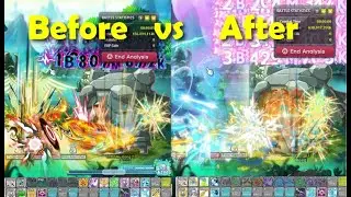 Bowmaster before and after Adventurer Remastered Patch Comparison