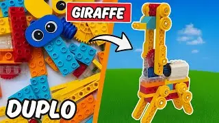 I Built a LEGO Duplo Giraffe &ndash; LEGO ASMR Build & Satisfying DIY Sounds