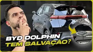 SALVAMOS UM BYD DOLPHIN MINI BATIDO!!😱 ECONOMIA DE R$8.000 REAIS!!
