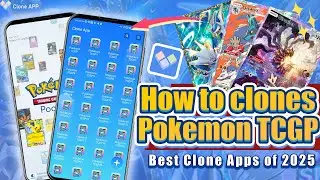 How to clone pokemon TCG🔥Pok&eacute;mon TCG multiple accounts🔥Clone App