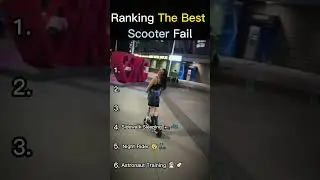 RANKING THE BEST SCOOTER FAIL: Top 6 Moments That Will Make Your Shins Hurt! 😵