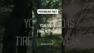 Why Your Mind is TIRED at Night 🧠 Psychology Fact Explained