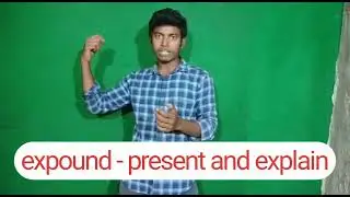 #DaliyUsingWord #LearningSpiritOfYouth #Expound.