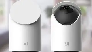 YI Pet Security Camera 2pc, 1080p 360-degree Smart Indoor Nanny Dog Cat Dome IP Cam with Night Visio