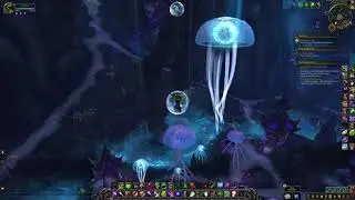 World of Warcraft 8.2 PTR Jumping Jellies World Quest in Nazjatar