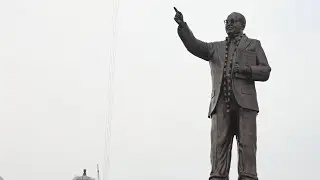 Telangana CM KCR unveils 125 ft-tall statue of Dr BR Ambedkar in Hyderabad