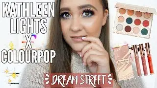 KATHLEEN LIGHTS X COLOURPOP DREAM COLLECTION | Tutorial, Review & Swatches