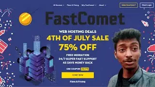Best Cheap SSD Hosting Offer On 75% OFF Fastcomet Happy Independence Day!
