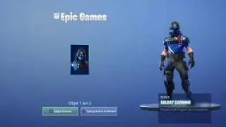 NOUVEAU SKIN GRATUIT PS4 (PACK CARBONE)