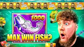 I GOT TO MAX STAGE ON BIG BASS BONANZA 1000
