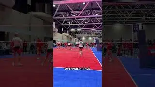 Earning a real point with an overpass attack!