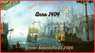 #1 Die Grundsteinlegung #Anno1404 (livestream vom 20.01.2026)