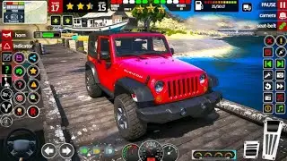 Jeep Racing 3D: Speed Through Dangerous Paths Android Gameplay...