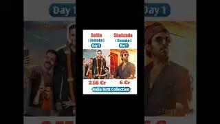 selfie vs shehzada movie comprises  day 1 box office collection #selfie #shehzada #bollywood #movies