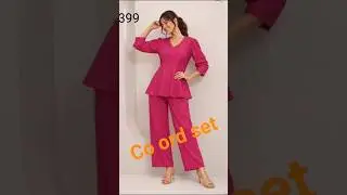 Co Ord set for women #womensfashion #youtubeshorts #shorts #fashionreels #fbloggers