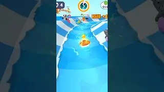 aquapark.io | funy game | 😆 #aquaparkio #gameplay #short @GamingProfuny