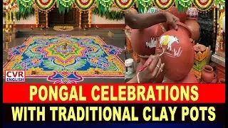 Festive Kolams and Clay Pots mark Pongal in Thoothukudi | CVR ENGLISH