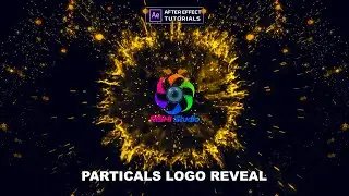 Logo reveal after effects tutorials | After effects logo animation | Particular after effects