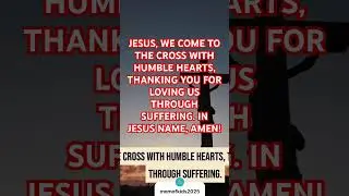 Jesus the Suffering Servant #godslove #dailyprayer #prayerandpurpose #shorts
