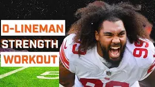Football Strength WORKOUT | Defensive Lineman