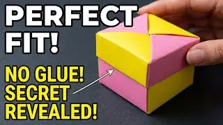 Modular Origami Box with Lid Instructions (Tomoko Fuse)