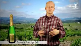 Wein Verkostung: Brouette Sekt Brut Blanc de Blanc - ebrosia Wein Shop