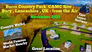 Burrs Country Park CAMC Site in Bury - from the Air #drone footage #Burrs #Bury #CAMC