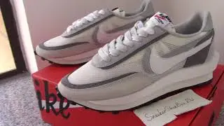 Sacai x NikeLDV with WAFFLE DAYBREAK Grey White