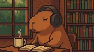 Capybara&rsquo;s Pixel Study Room | 1 Hour Relaxing Pure Piano