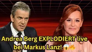Andrea Berg sorgt für Eklat! – So hitzig startete die Markus Lanz Show