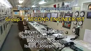 Duties and Responsibilities of Ship&rsquo;s First Engineer | Group 7 MGT