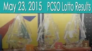PCSO Lotto Results May 23, 2015 (6/55, 6/42, 6D, Swertres & EZ2)