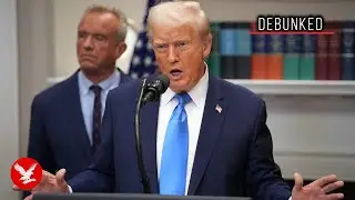 Trump Debunked: Health experts slam president&rsquo;s baseless autism claims