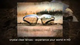 Delta Track Products Clear Silver Mirror Lens Safety Glasses
