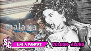 Colour-Along LIKE A VAMPIRE The Beauty of Horror VII 7 By Alan Robert - Sophie Colours #colouralong