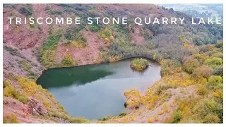 DJI Mavic Mini- Flight around Triscombe Stone Quarry Lake