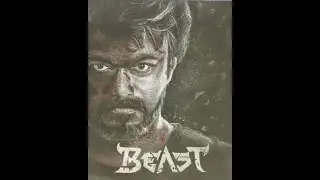 #BEAST 💥 Thalapathy vijay art works ❤ #beastmovie #ThalapathyVijay