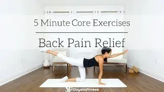 5 Minute Core Exercises for Back Pain Relief