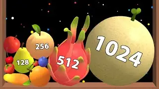 Fruit Stack: Puzzle Merge Game - Watermelon Game (Suika Shot & Merge) Juicy Merge, Puzzle Game Fun