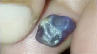 ස්වභාවික ා නිල් මිල්කි ගෙව්ඩ.. Blue Sapphire milk gewda💎💎💎💎💎