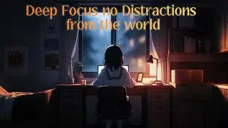 Brown Noise for ADHD Focus | 4 Hours Deep Work