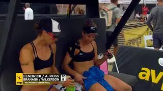 AVP Gold Series // Manhattan Beach Open 2017 Women's Semi: Fendrick/Ross vs Branagh/Wilkerson